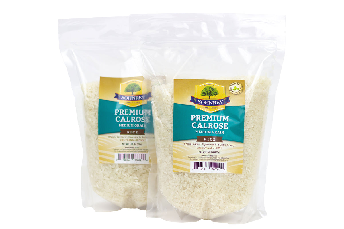 Buy Rice Online Medium Grain California Grown | Sohnrey Family