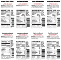 Sohnrey Family Foods 8-Pack Variety of 1.5 oz Roasted and Flavored Almonds