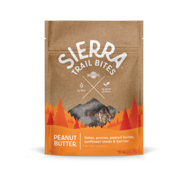 Bocaditos de mantequilla de maní dulce y sol Sierra Trail
