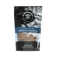 Herbed Balsamic Sprouted Walnuts by Tenderly Rooted