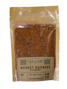 Flour & Herbs | Brisket Madness Seasoning | 3oz