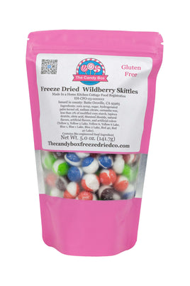 "Skiddles" de bayas silvestres liofilizadas de The Candy Box Freeze Dried Co.