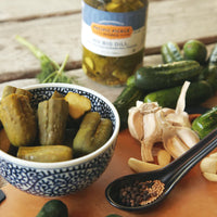 No Big Dill Baby Almost Whole Kosher Dill Pickles by Pacific Pickle Works