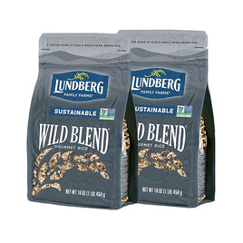 Lundberg Family Farms Mezcla silvestre 1 lb (paquete de 2)