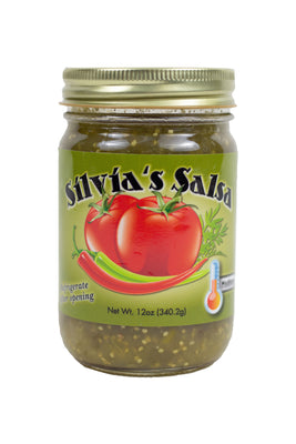 Silvia's Medium Heat Green Salsa