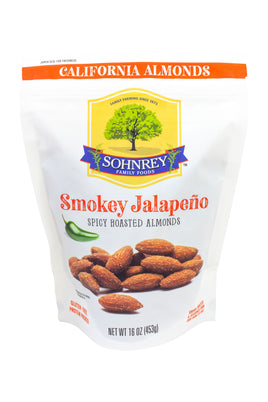 Sohnrey Family Foods Smokey Jalapenos Almonds