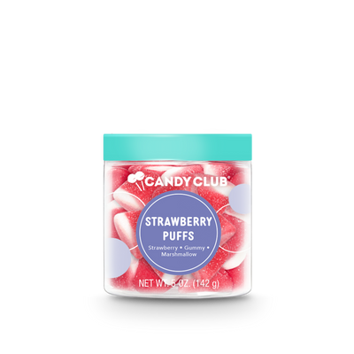 Strawberry Puffs By Candy Club