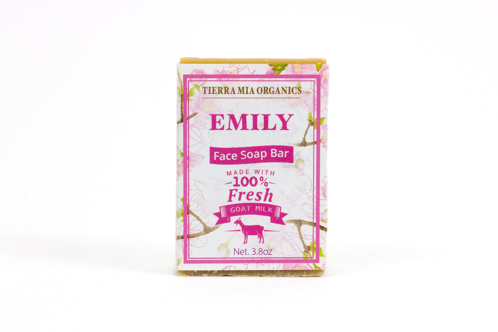 Tierra Mia Organics Goat's Milk Emily Face Soap Bar