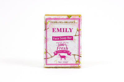 Tierra Mia Organics Goat's Milk Emily Face Soap Bar