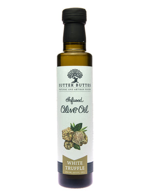 White Truffle Infused Olive Oil by Sutter Buttes Olive Oil Co (8.5 oz)