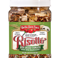 Sun Dried Tomato With Wild Mushroom Risotto By Bella Sun Luci