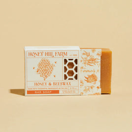 Honey Hill Farm Bar Soap Honey & Beeswax 3.75oz