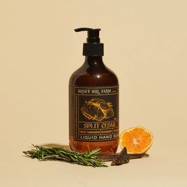 Honey Hill Farm Liquid Hand Soap Split Cedar 16 oz