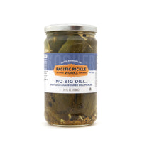 No Big Dill Baby Almost Whole Kosher Dill Pickles by Pacific Pickle Works