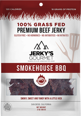 Jerky's Gourmet Smokehouse BBQ 2 oz