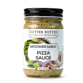 Salsa para pizza de alcachofas y ajo de Sutter Buttes | 12 onzas