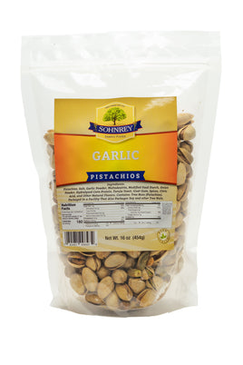 Pistachos al ajillo