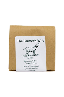 Jabón de leche de cabra de The Farmer's Wife