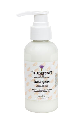 Lavender Citrus Hand Lotion by The Farmer's Wife