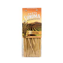 Pasta Sonoma Linguini con ajo y albahaca (10 oz)