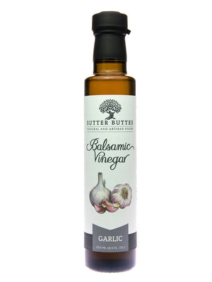 Garlic Balsamic Vinegar By Sutter Buttes Olive Oil Co.