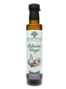 Garlic Balsamic Vinegar By Sutter Buttes Olive Oil Co. | 8.5 oz
