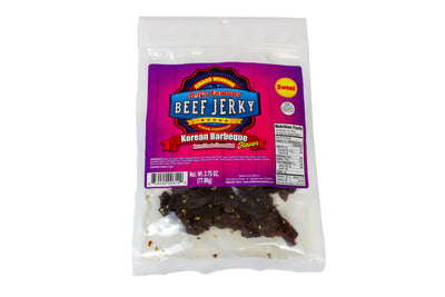 Jeff's Famous Korean BBQ Beef Jerky (2.75 oz)