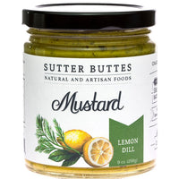 Lemon Dill Mustard By Sutter Buttes Olive Oil Co.