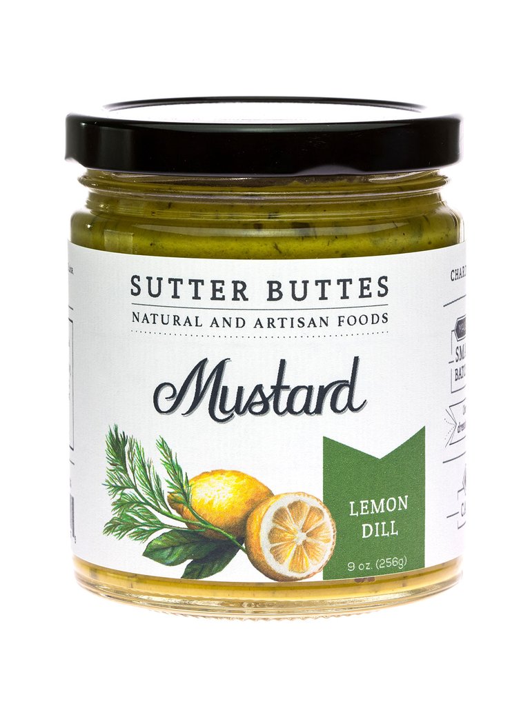 Lemon Dill Mustard By Sutter Buttes Olive Oil Co.