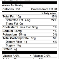 Milk Chocolate Toffee Almond Nutrition Facts