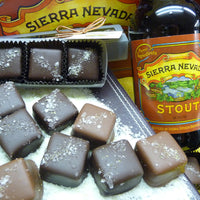 Hop Salt Stout Caramels with Sierra Nevada by Joy Lyn's Candies