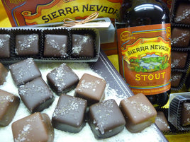 Hop Salt Stout Caramels with Sierra Nevada by Joy Lyn's Candies