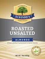 Bulk Roasted Unsalted Almonds