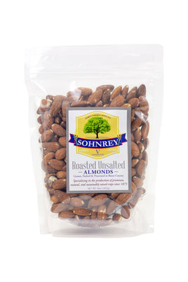 Roasted Unsalted Almonds