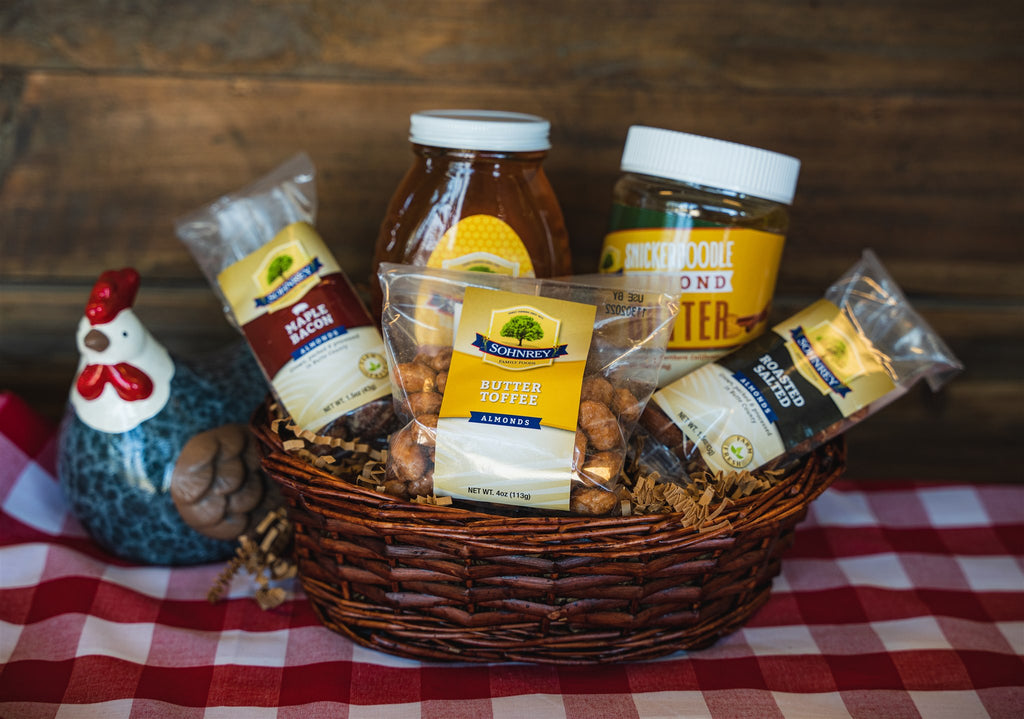 Sweet Nuts Gift Basket