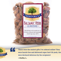 Balsamic Herb Almonds