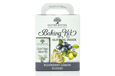 Blueberry Lemon Scones Baking Kit By Sutter Buttes Olive Oil Co.