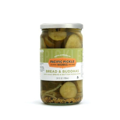 Bread & Buddhas Sweet Bread & Butter Pickles by Pacific Pickle Works