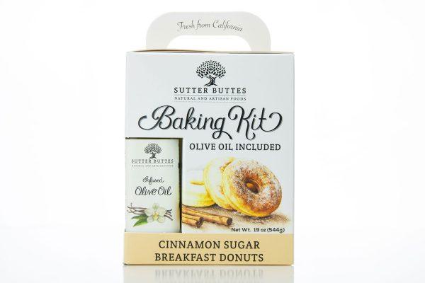 Cinnamon Sugar Breakfast Donuts Baking Kit By Sutter Buttes Olive Oil Co.