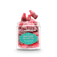 Sour Cherry Cola Bottles By Candy Club