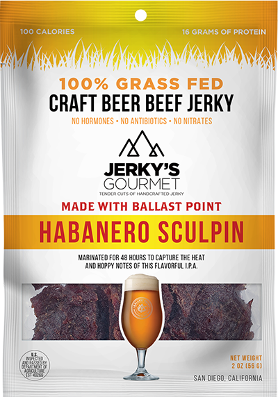 Jerky's Gourmet Habanero Sculpin Beef Jerky
