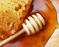 Agitador-agitador de miel de madera natural (6 pulg.)