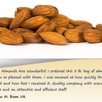 Whole Natural Raw Almonds