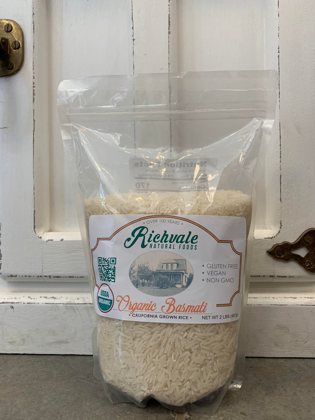 Organic Basmati Rice 2 Lbs 2 Pack Richvale Natural Foods