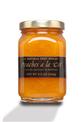 Peaches a la Cot Fruit Spread (9.5 oz) by Mountain Fruit Co.