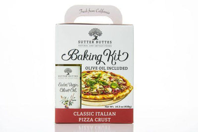 Classic Italian Pizza Crust Baking Kit By Sutter Buttes Olive Oil Co.