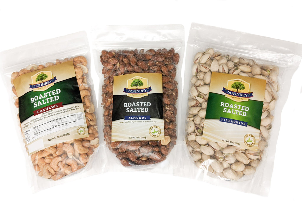 Salted Nuts Variety Pack