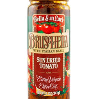 Bella Sun Luci Sun Dried Tomato Bruscheta with Italian Basil