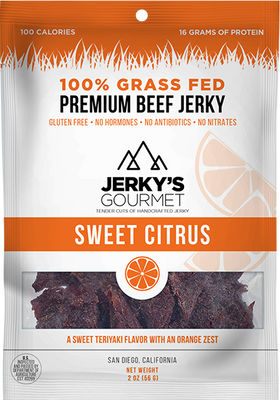 Jerky's Gourmet Sweet Citrus Beef Jerky